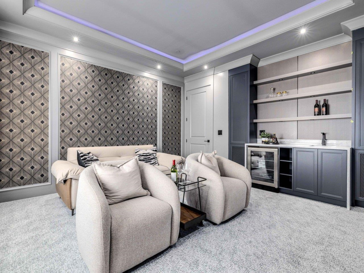 Basement Recreation Room Photo of 7640 Curzon Street, Richmond, BC