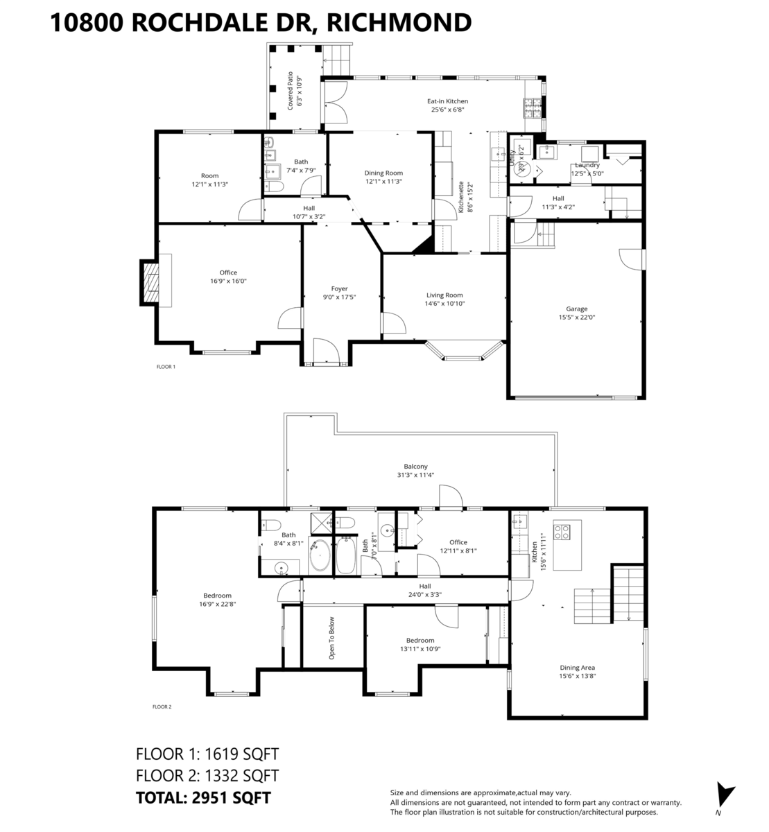 Backyard Photo of 10800 Rochdale Drive, Richmond, BC