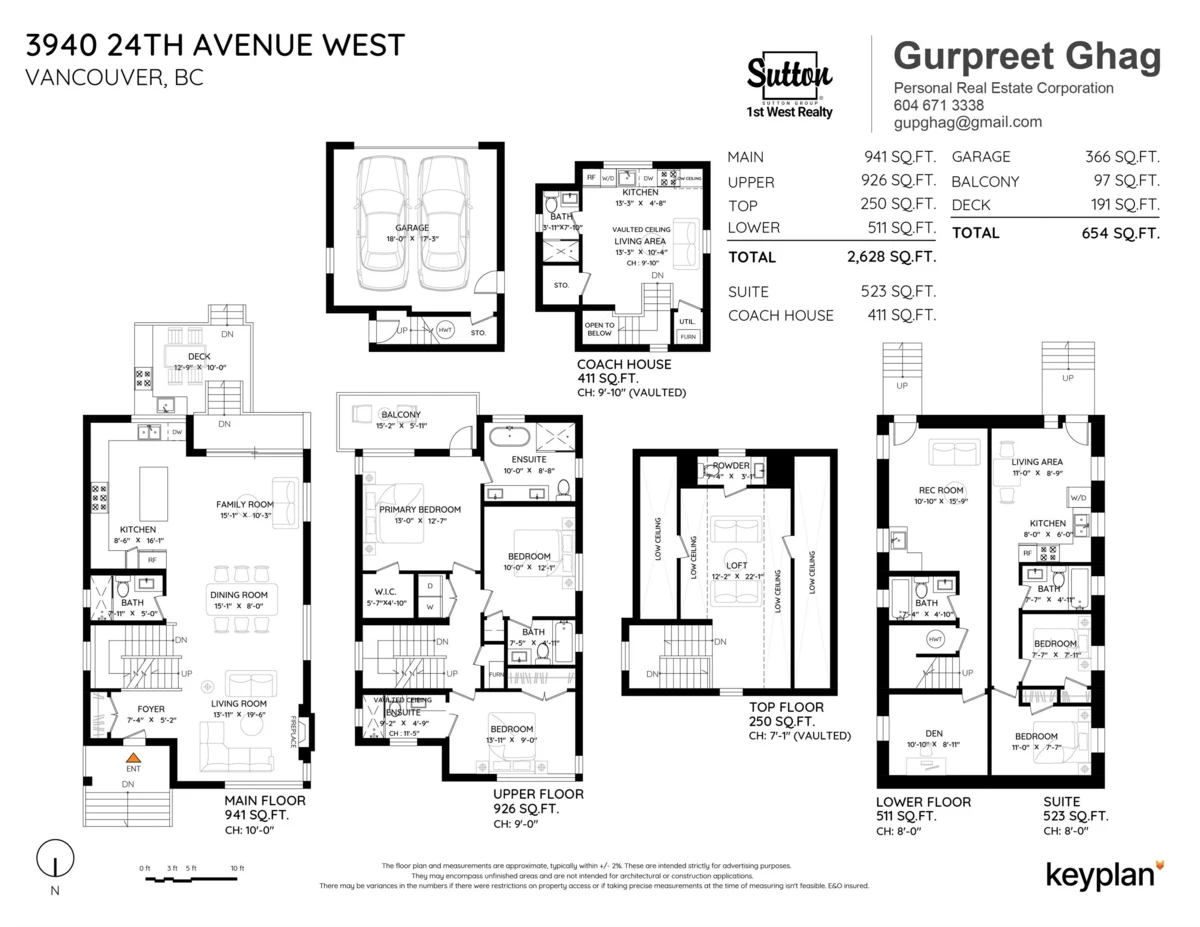 Hallway Photo of 3940 W 24th Avenue, Vancouver, BC