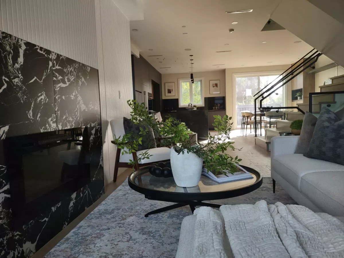 Family Room Photo of 1 1706 W 68th Avenue, Vancouver, BC