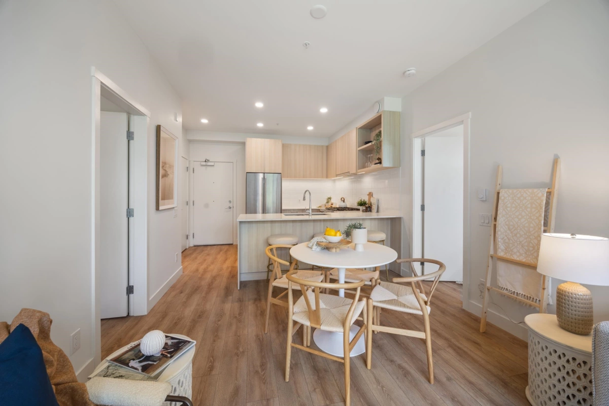 Exterior Rear Photo of 222 735 Anskar Court, Coquitlam, BC