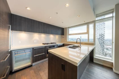 Kitchen Island Photo of 2707 1351 Continental Street, Vancouver, BC