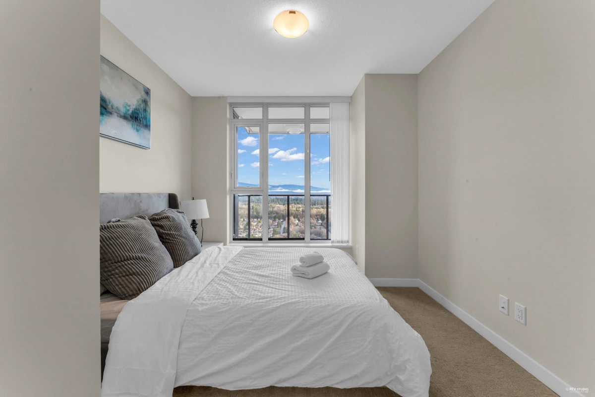 Bedroom 3 Photo of 3504 1182 Westwood Street, Coquitlam, BC