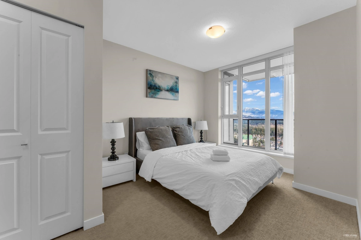 Bedroom 4 Photo of 3504 1182 Westwood Street, Coquitlam, BC