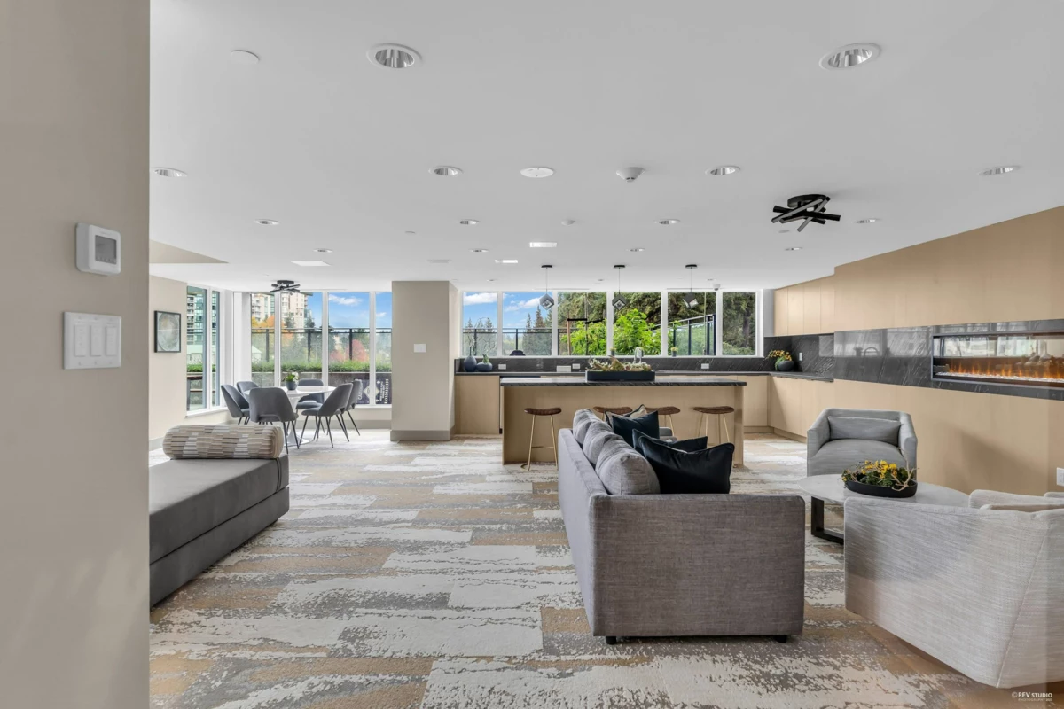 Outdoor Patio Photo of 3504 1182 Westwood Street, Coquitlam, BC