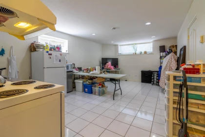 Garage Interior Photo of 7286 Barnet Road, Burnaby, BC