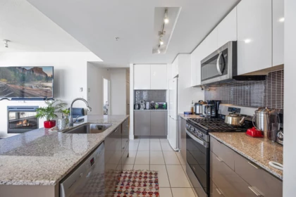 Kitchen Island Photo of 2106 4808 Hazel Street, Burnaby, BC