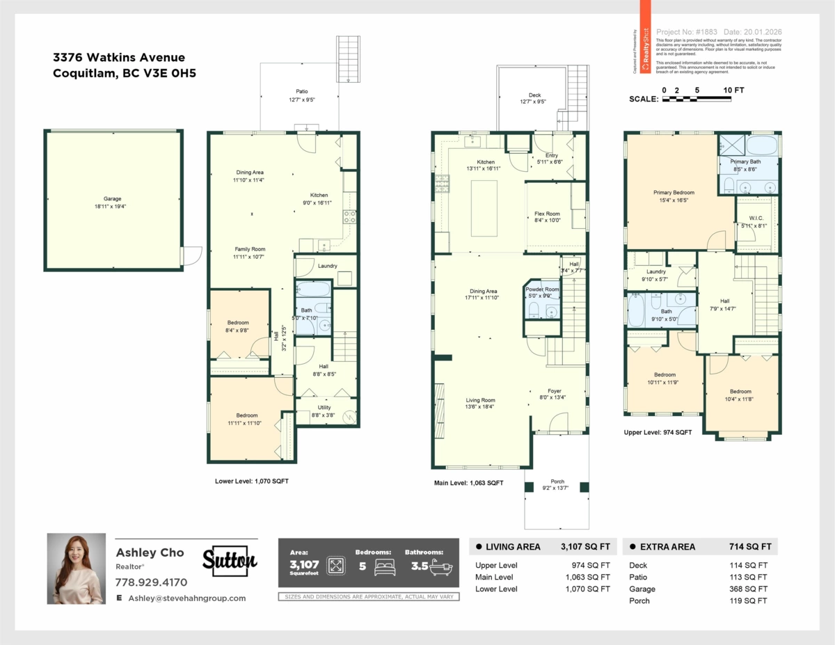 Outdoor Kitchen Photo of 3376 Watkins Avenue, Coquitlam, BC