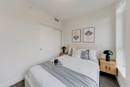 Bedroom 2 Photo of 1307 3438 Sawmill Crescent, Vancouver, BC