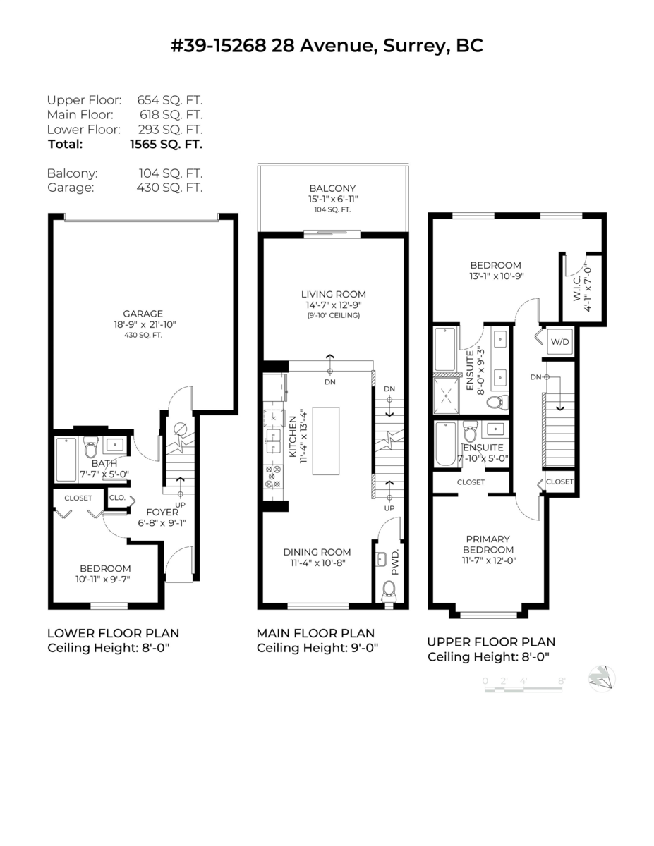 Powder Room Photo of 39 15268 28 Avenue, Surrey, BC