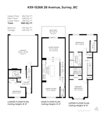 Powder Room Photo of 39 15268 28 Avenue, Surrey, BC