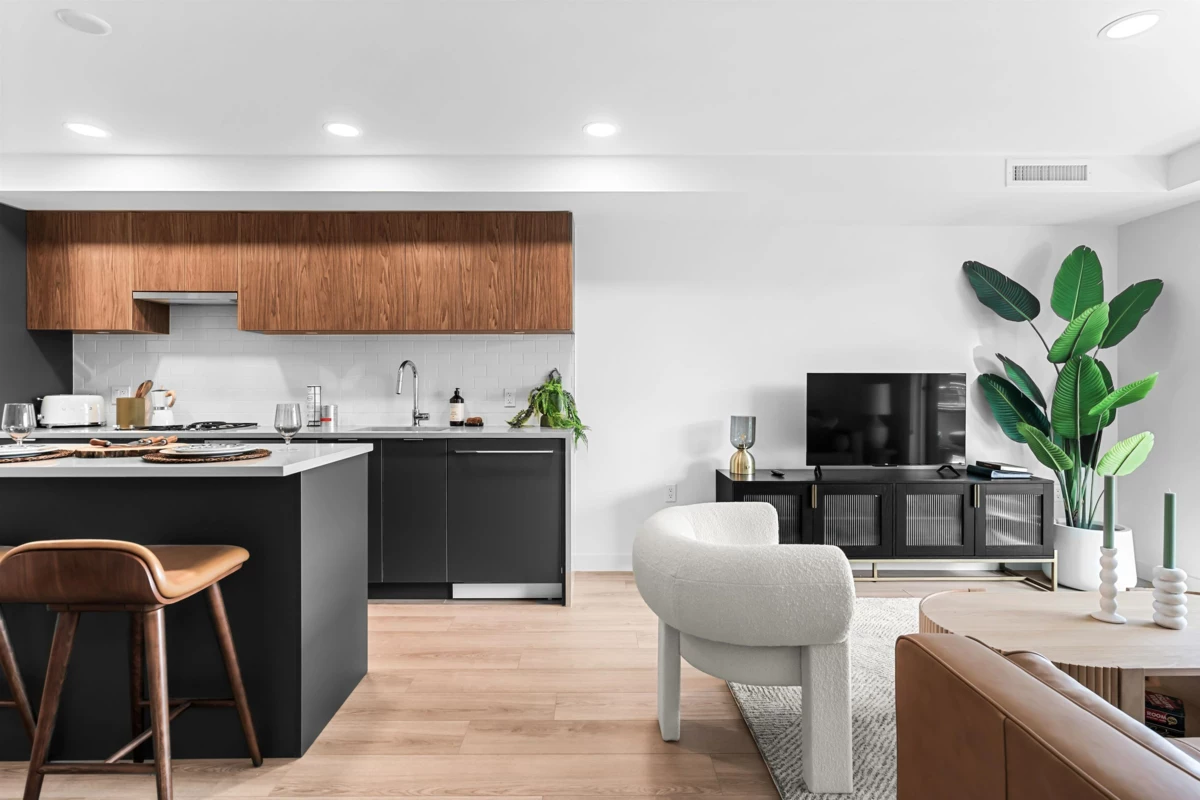 Dining Area Photo of 202 2419 Grant Street, Vancouver, BC