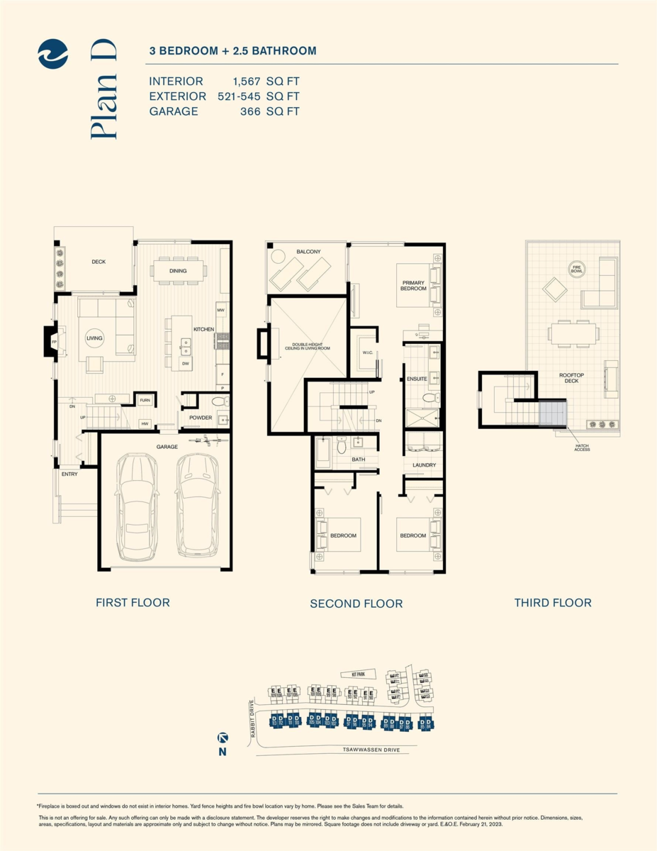 Exterior Rear Photo of 96 2426 Rabbit Drive, Tsawwassen, BC