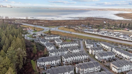 Aerial View of 51 4638 Orca Way, Delta, BC