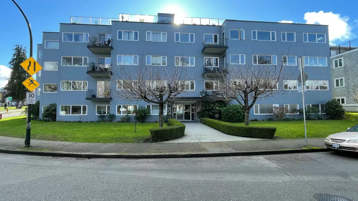 Exterior Rear Photo of 304 2430 Point Grey Road, Vancouver, BC