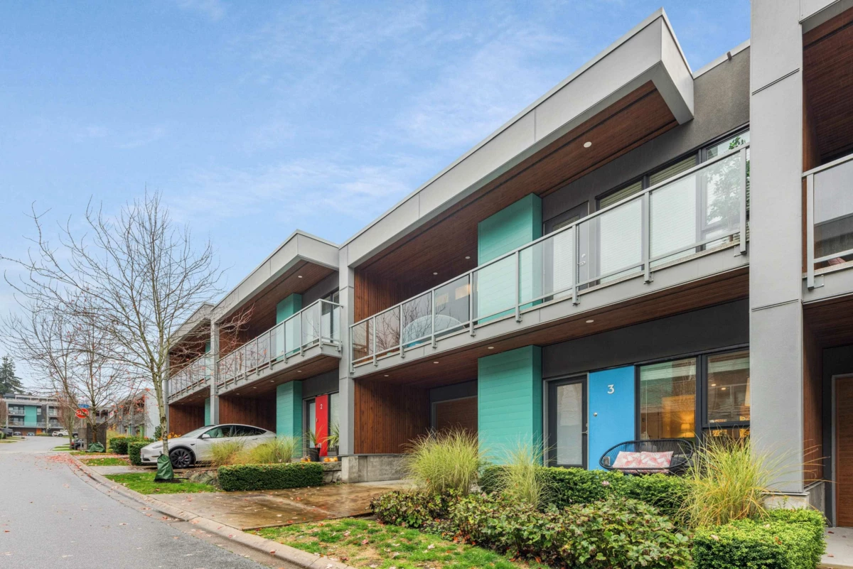 Exterior Rear Photo of 3 3595 Salal Drive, North Vancouver, BC