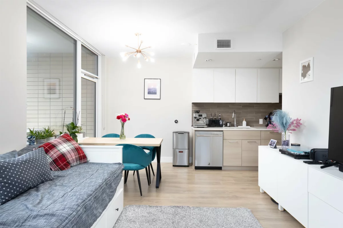 Dining Area Photo of 613 3451 Sawmill Crescent, Vancouver, BC