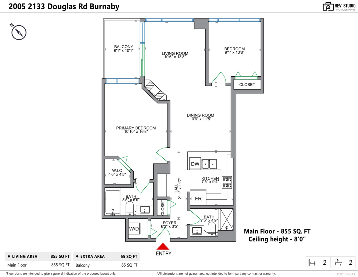 Mudroom Photo of 2005 2133 Douglas Road, Burnaby, BC