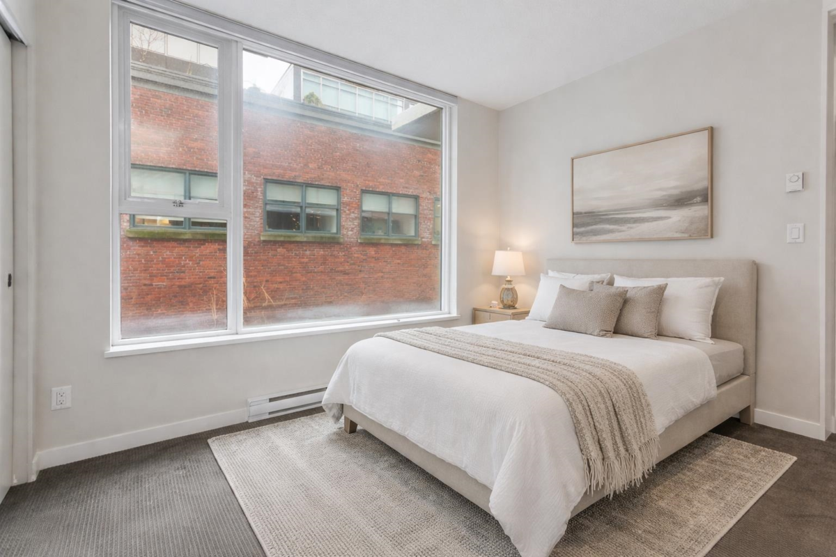 Living Room Photo of 312 1919 Wylie Street, Vancouver, BC