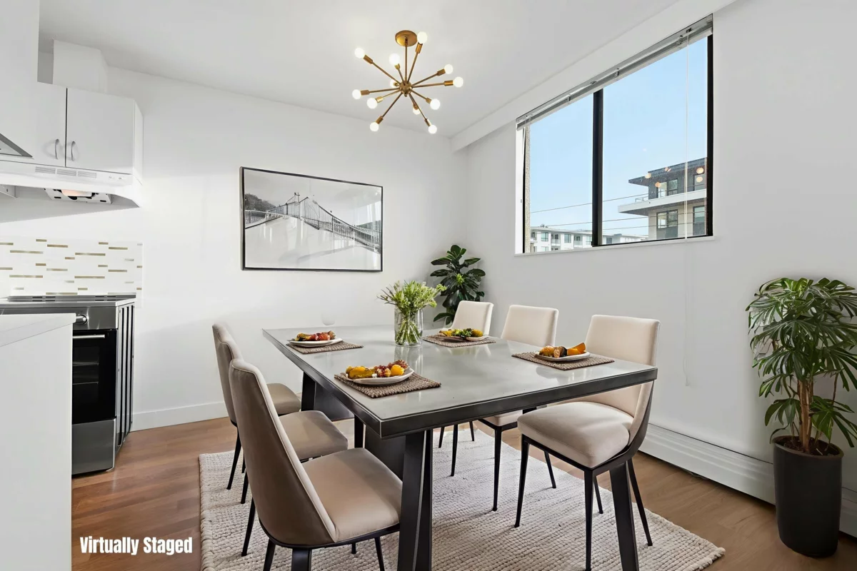 Exterior Rear Photo of 407 145 St. Georges Avenue, North Vancouver, BC