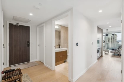Kitchen Island Photo of 1801 1335 Howe Street, Vancouver, BC