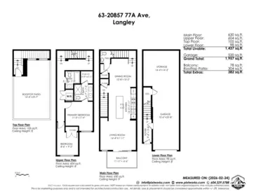 Garage Interior Photo of 63 20857 77a Avenue, Langley, BC