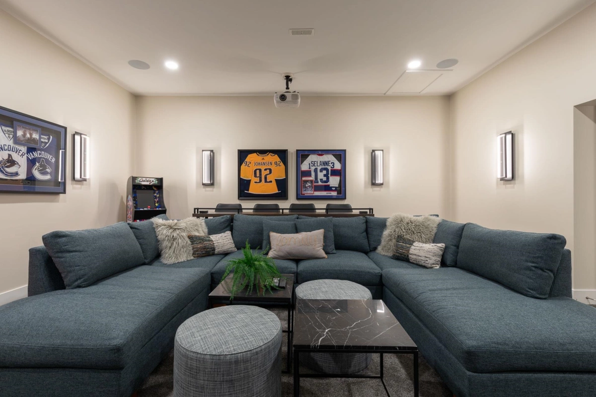 Aerial View of 1510 Crystal Creek Drive, Anmore, BC