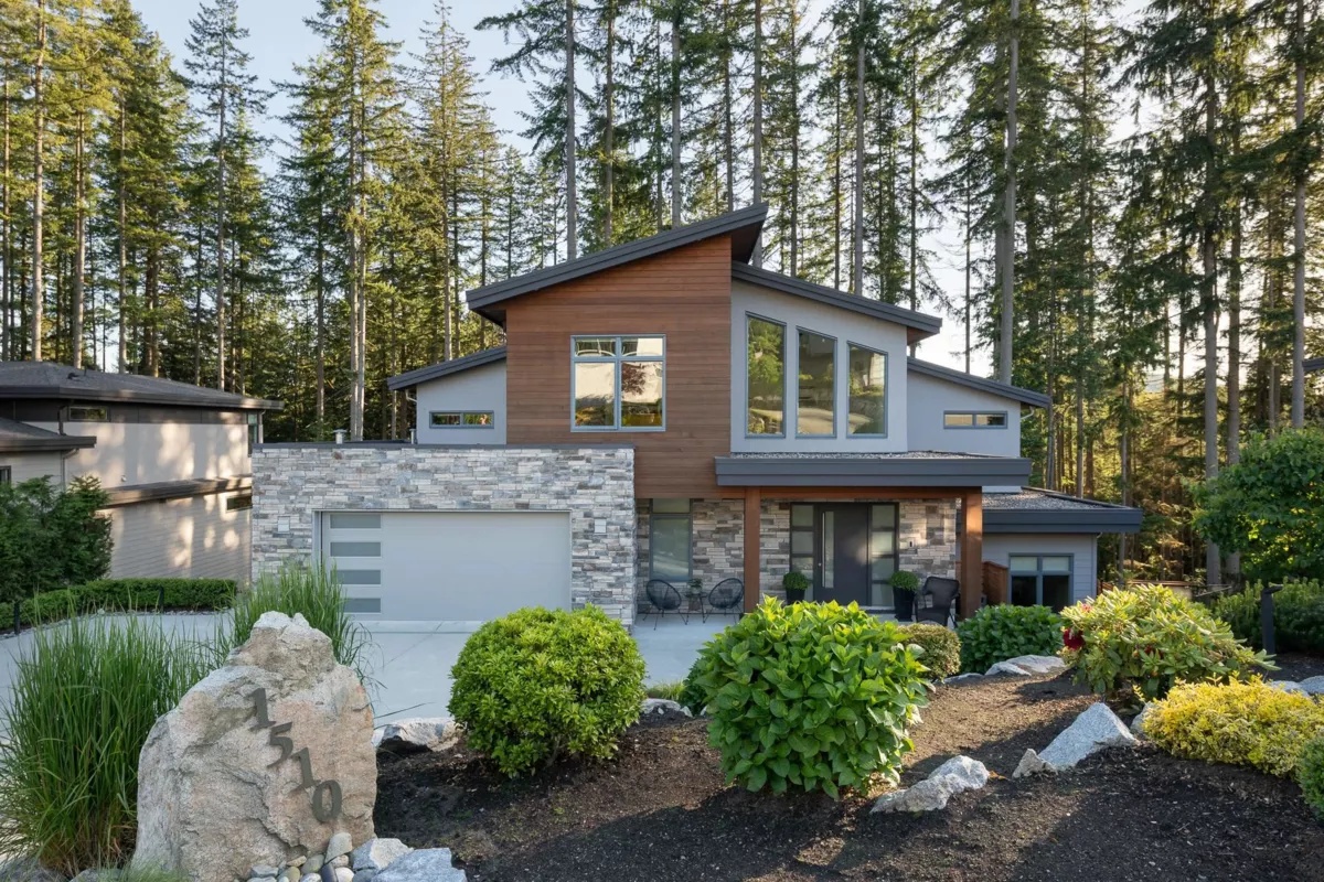 Exterior Rear Photo of 1510 Crystal Creek Drive, Anmore, BC