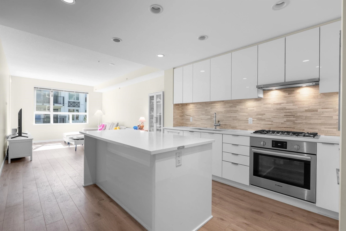 Living Room Photo of 315 9233 Odlin Road, Richmond, BC