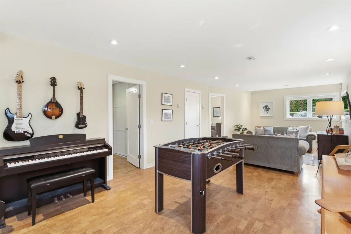 Aerial View of 4850 Eton Street, Burnaby, BC