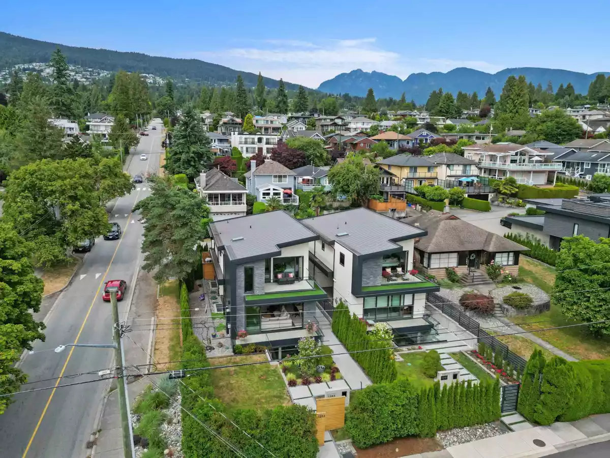 Exterior Rear Photo of 1295 Duchess Avenue, West Vancouver, BC