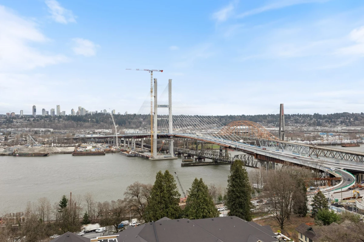 Exterior Rear Photo of 1703 15 E Royal Avenue, New Westminster, BC