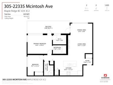 Staircase Photo of 305 22335 Mcintosh Avenue, Maple Ridge, BC