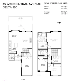 Hallway Photo of 7 4910 Central Avenue, Delta, BC