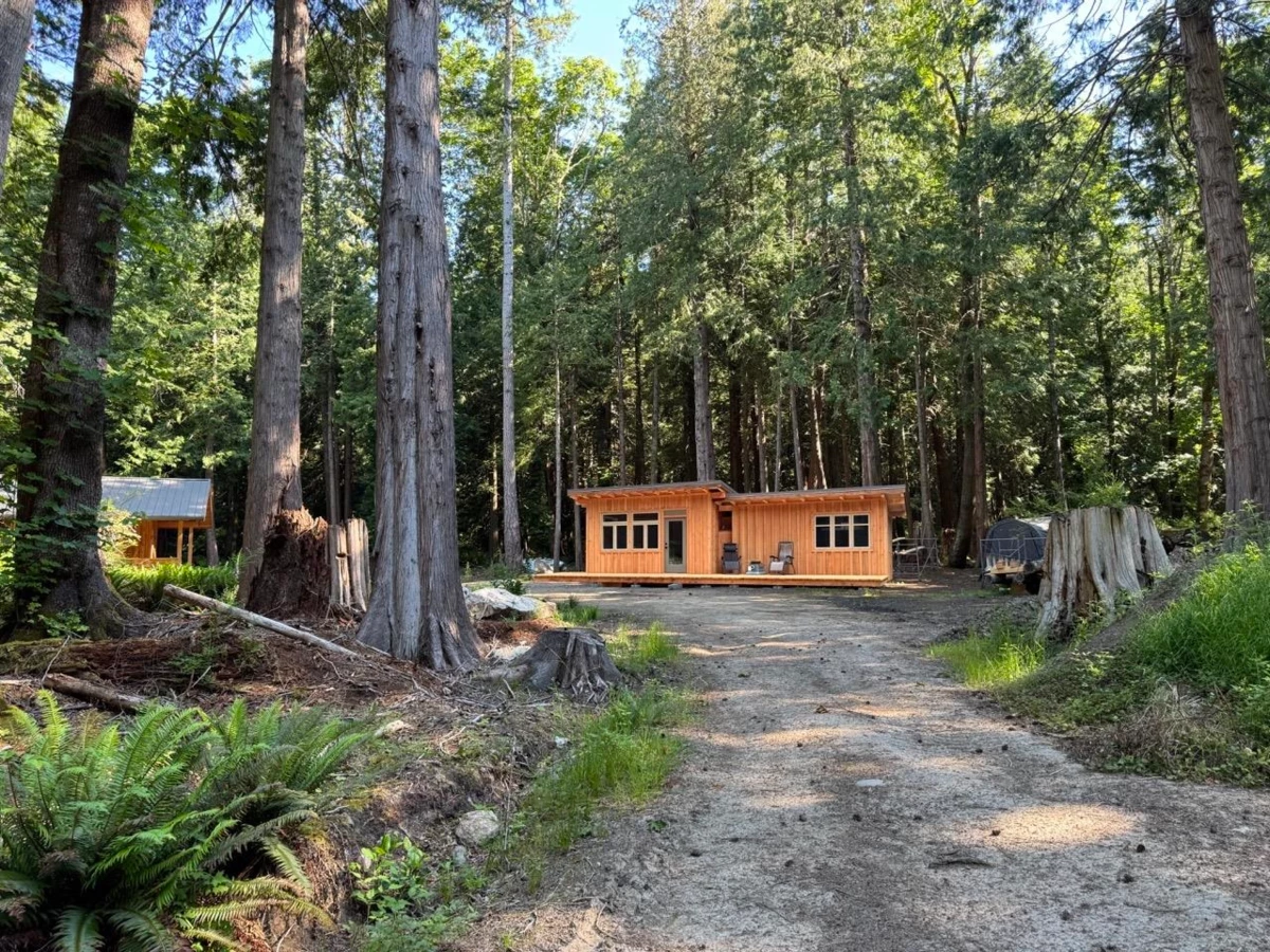 Exterior Rear Photo of 315 Hairy Elbow Road, Sechelt, BC
