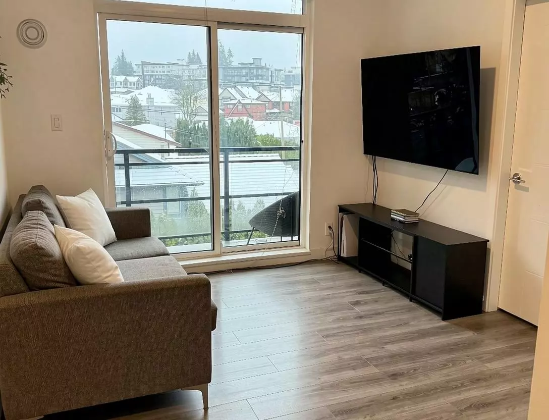 Living Room Photo of 405 700 Clarke Road, Coquitlam, BC