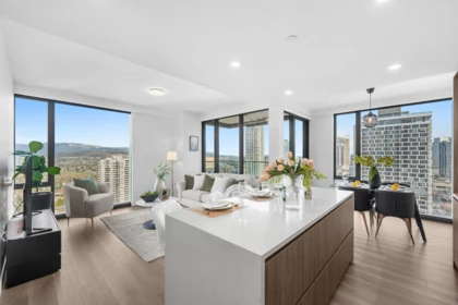Kitchen Island Photo of 2108 5987 Wilson Avenue, Burnaby, BC