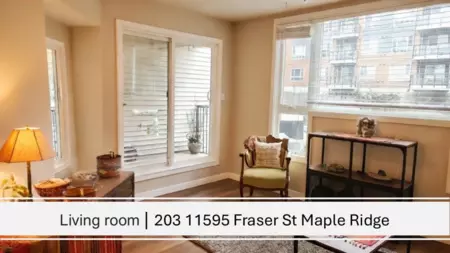 203 11595 Fraser Street, Maple Ridge, BC, Maple Ridge — Apartment/Condo for sale