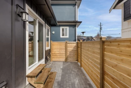 Backyard Photo of 1 550 Kaslo Street, Vancouver, BC