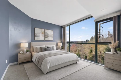 Basement Recreation Room Photo of 909 2733 Chandlery Place, Vancouver, BC