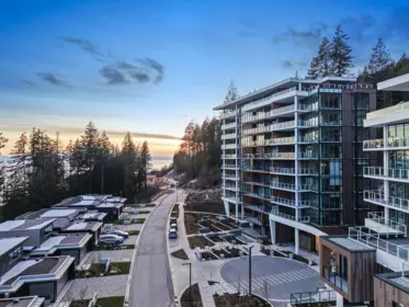 Aerial View of 1003 3963 Uplands Way, West Vancouver, BC