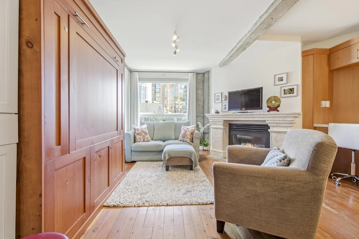 Family Room Photo of 512 1216 Homer Street, Vancouver, BC