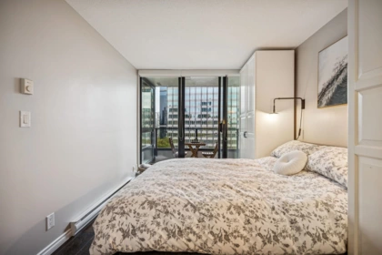 Bedroom 4 Photo of 2205 938 Smithe Street, Vancouver, BC
