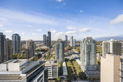 Aerial View of 2601 4400 Buchanan Street, Burnaby, BC