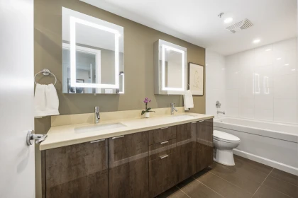 Entry Foyer Photo of 2601 4400 Buchanan Street, Burnaby, BC