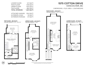 Outdoor Patio Photo of 1575 Cotton Drive, Vancouver, BC