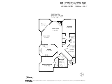 203 1378 Fir Street, White Rock, BC, White Rock — Apartment/Condo for sale