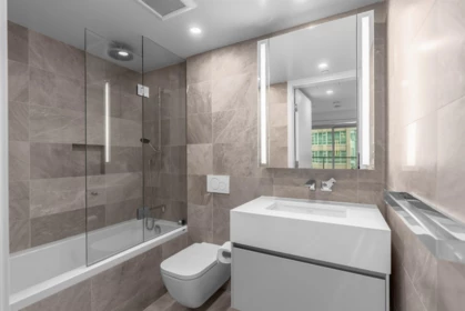 Powder Room Photo of 708 889 Pacific Street, Vancouver, BC