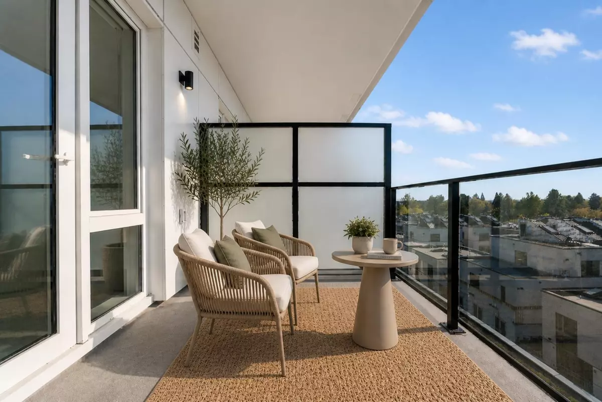 Living Room Photo of 602 6859 Cambie Street, Vancouver, BC