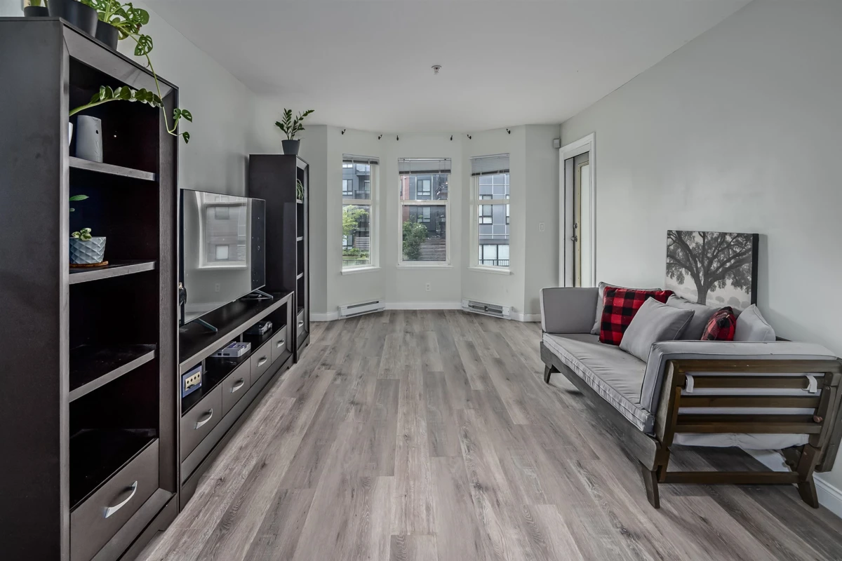 Living Room Photo of 213 5438 198 Street, Langley, BC